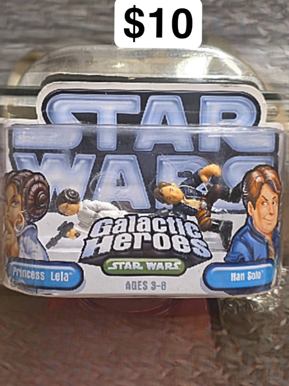 Star Wars Galactic Heroes Princess Leia & Han Solo - Blue and White Accents